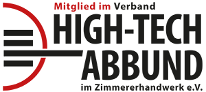 Hightech Abbund Logo weiß